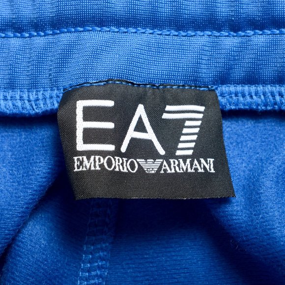 Emporio Armani EA7 "Train Big" Fleece Sweat Pants - Picture 4 of 4